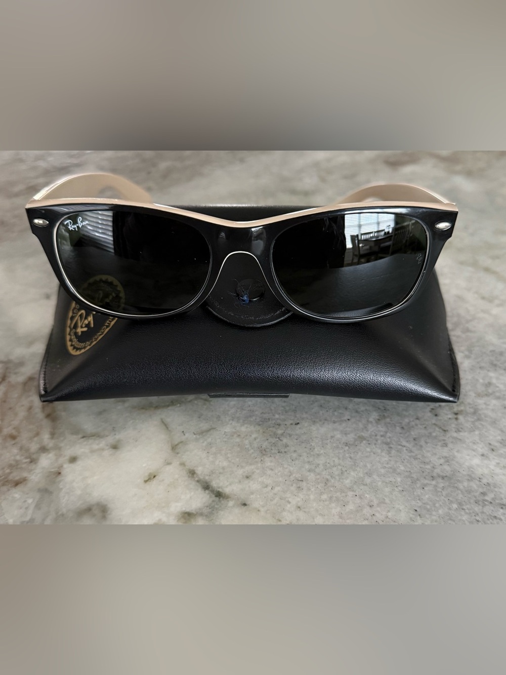 Ray-Ban New Wayfarer Color Mix Sunglasses RB2132